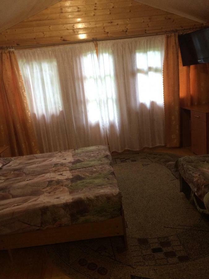Гостевой Дом У Левы Hotel Gagra Esterno foto